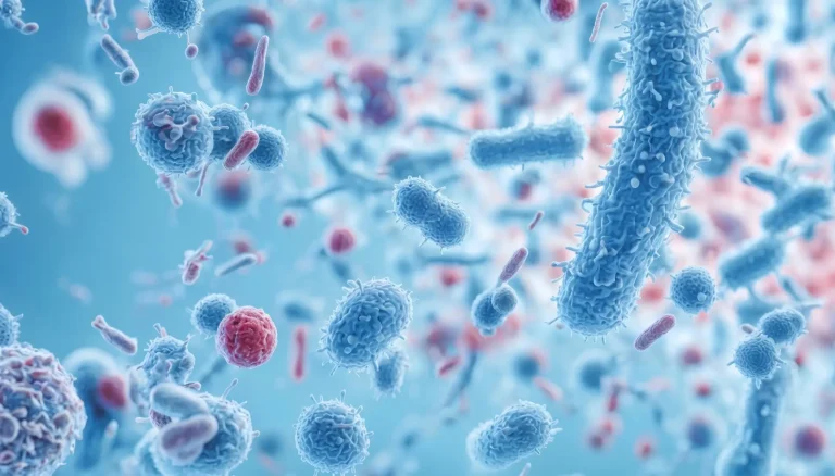 Microorganismos y bacterias formando biofilm en el interior de tuberías de agua potable.